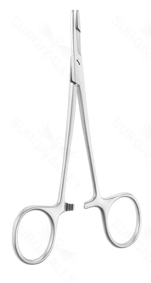 Olsen-Hegar Needle Holder 6.25" 16 cm TC Left Smooth Reusable (D6LETC16SMR)